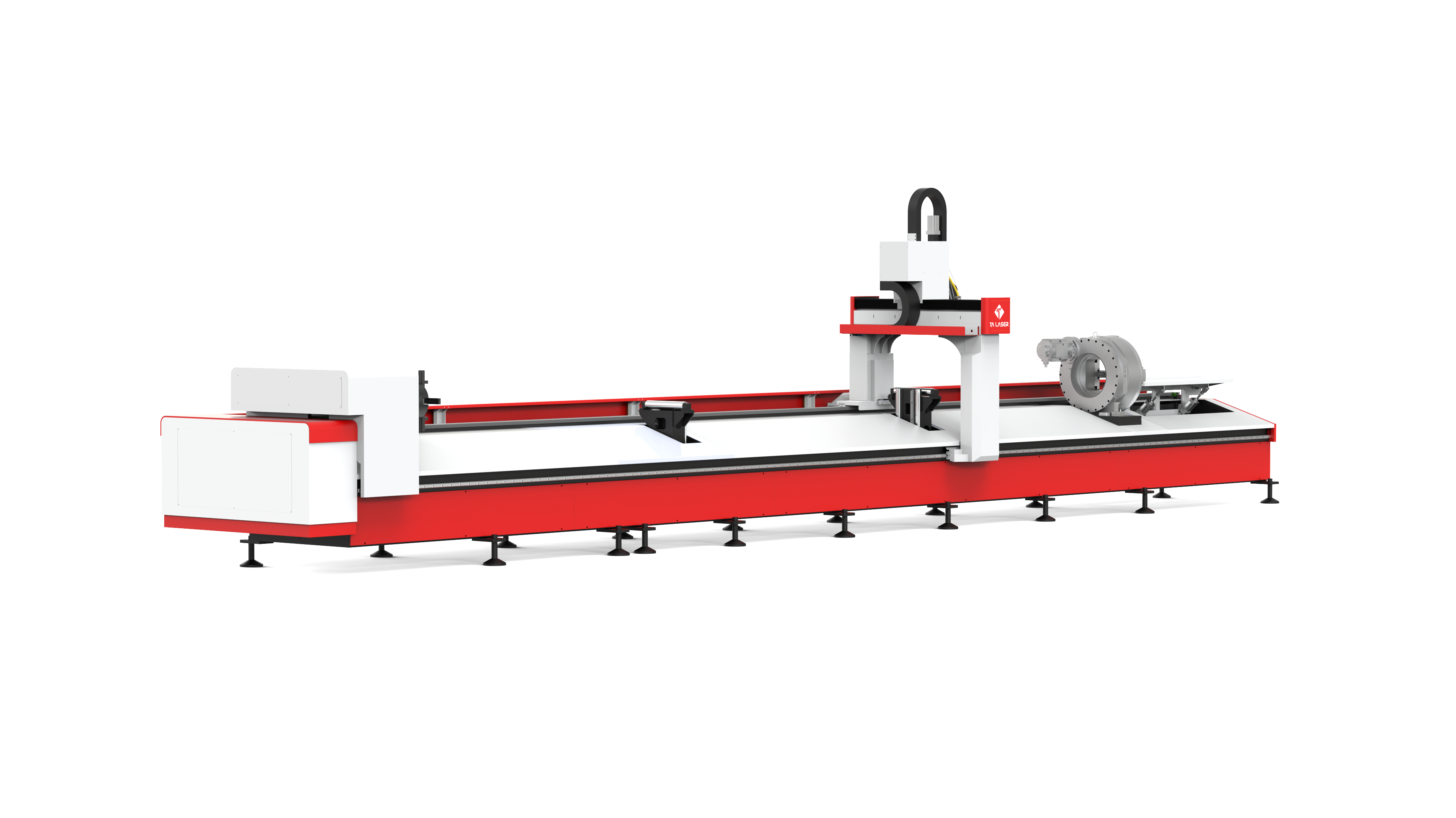 Eight-axis Tube Laser Cutting Machine