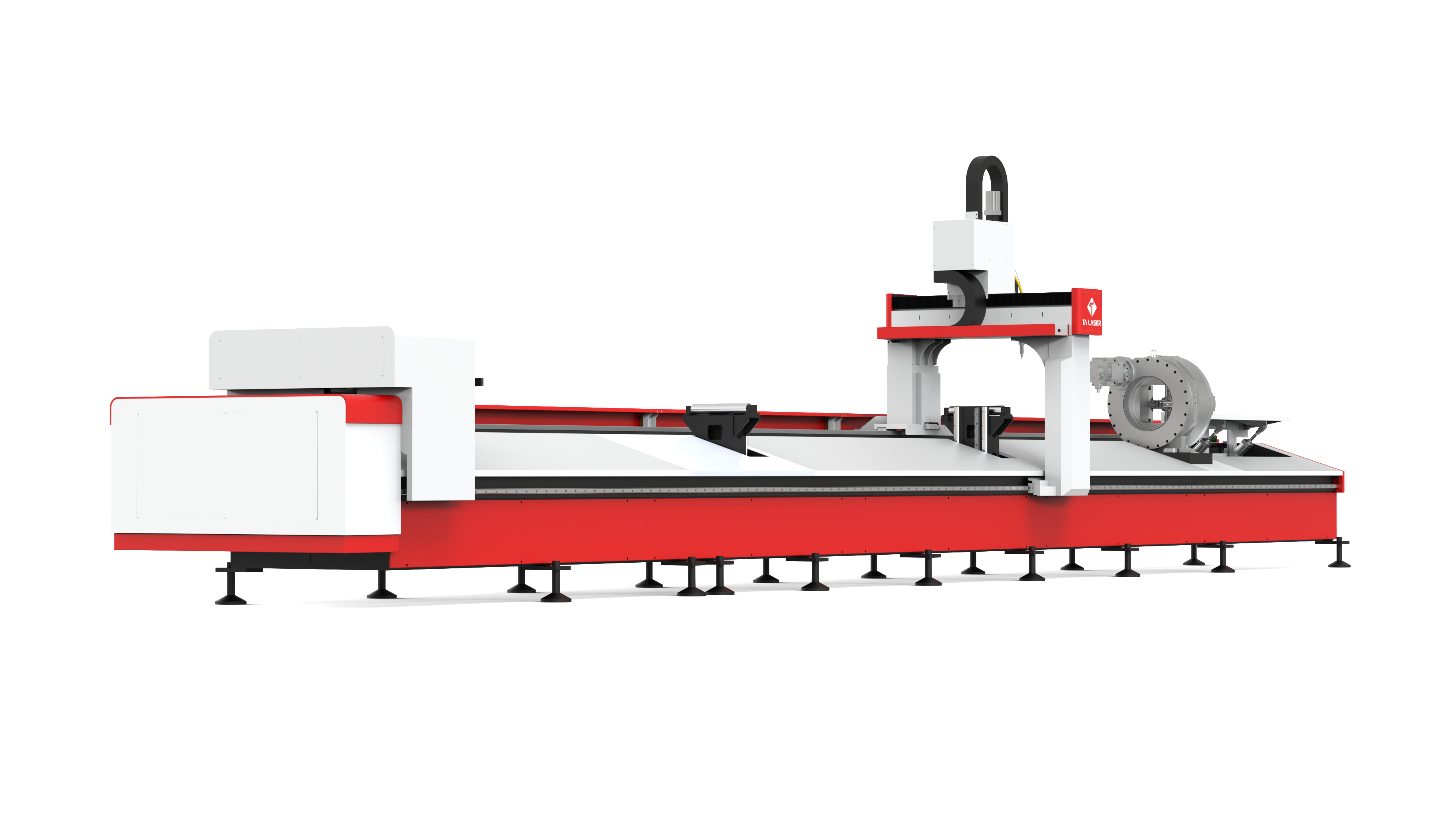 Eight-axis Tube Laser Cutting Machine