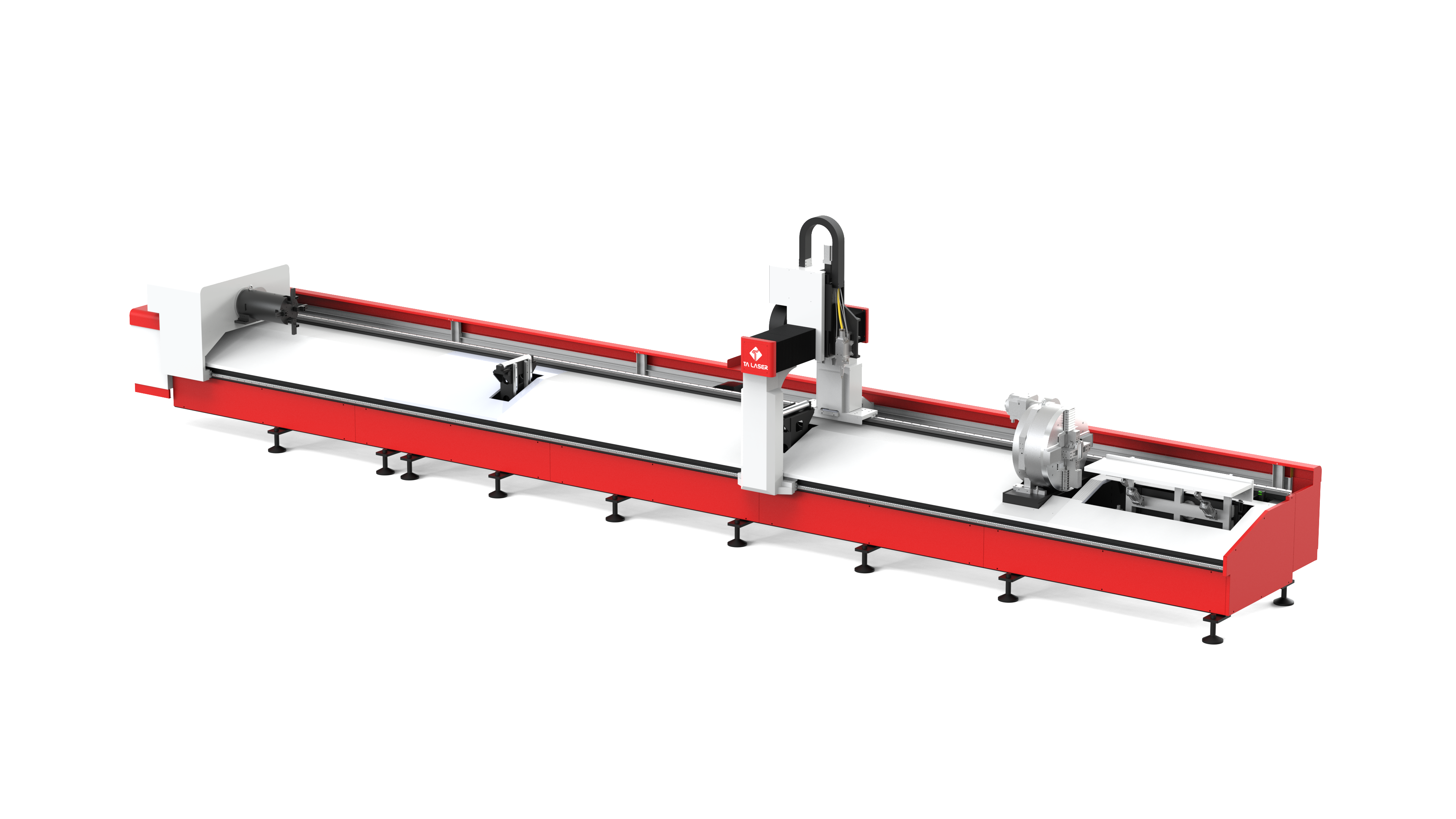Eight-axis Tube Laser Cutting Machine