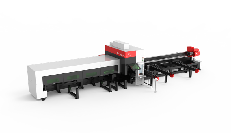 TA-FLT6060-B-8A-6000W with Semi- Auto Loading System 