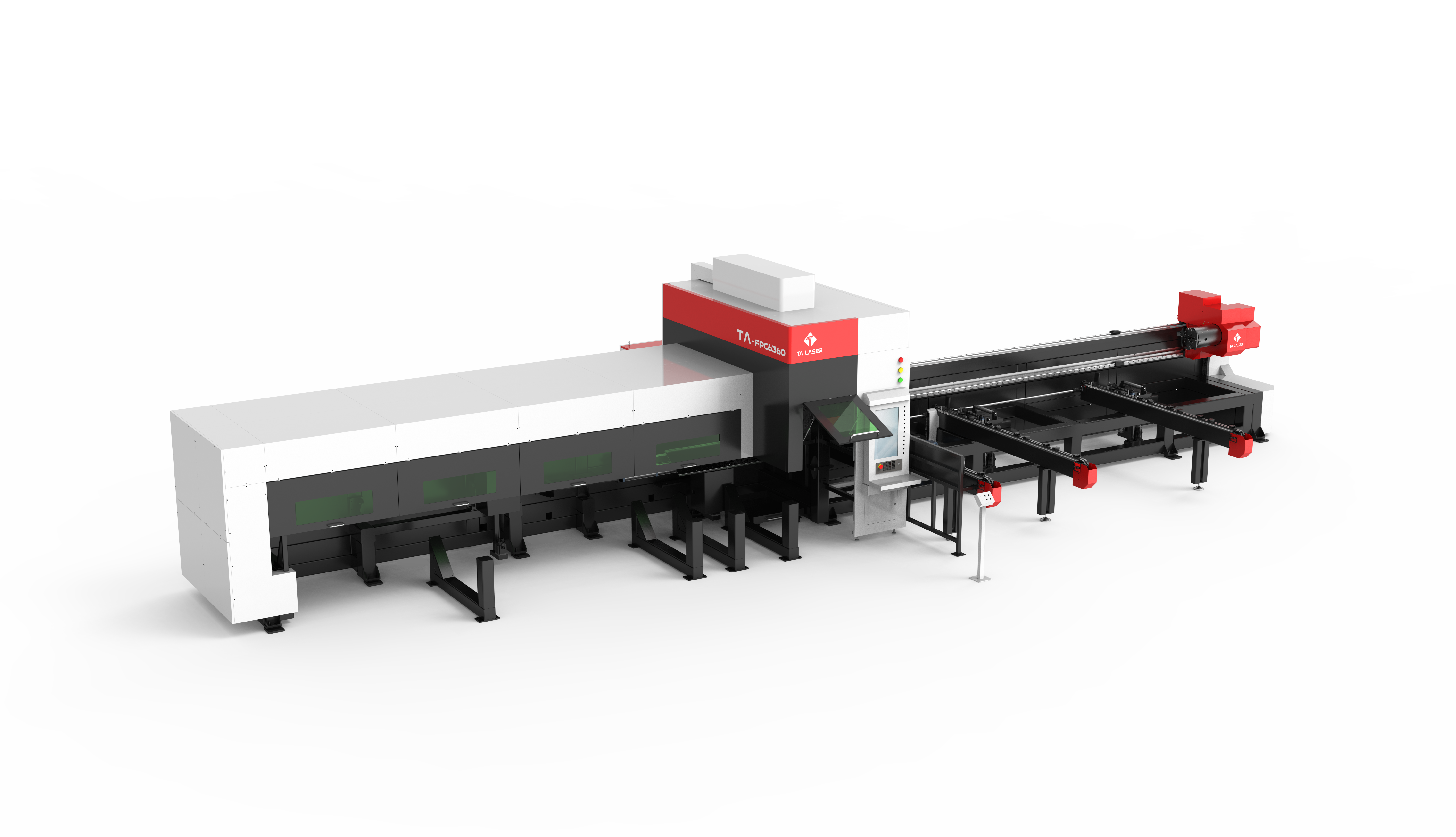 TA-FLT6060-B-8A-6000W with Semi- Auto Loading System 