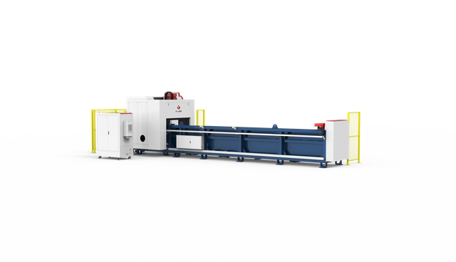 TA-FLT6025-6A-C240 Dual-Chuck Laser Pipe Cutting Machine with Side Suspension