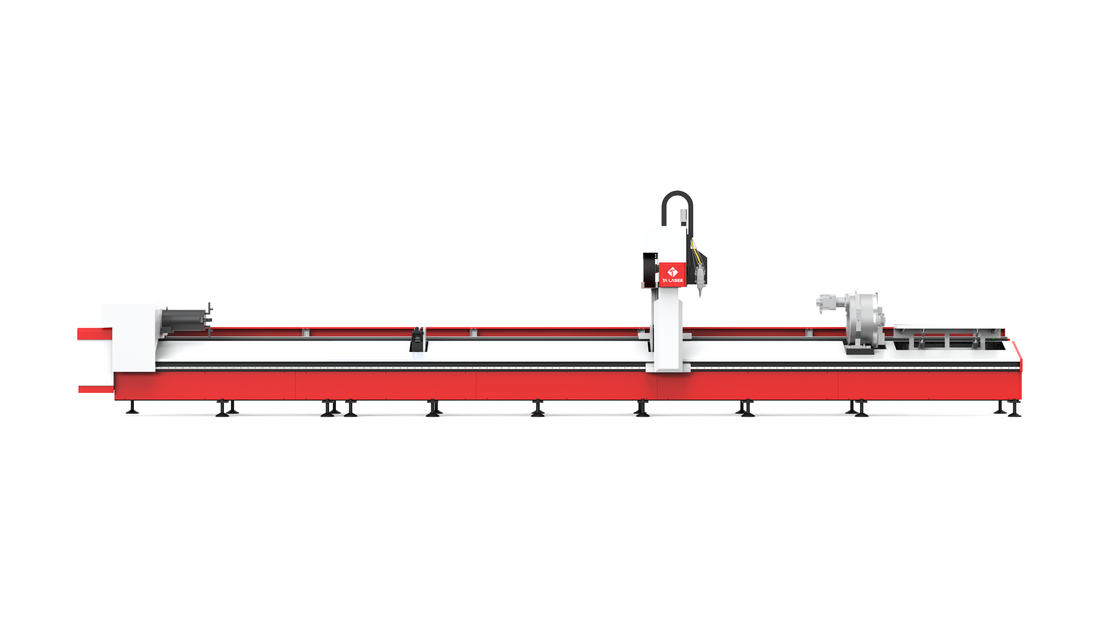 Eight-axis Tube Laser Cutting Machine